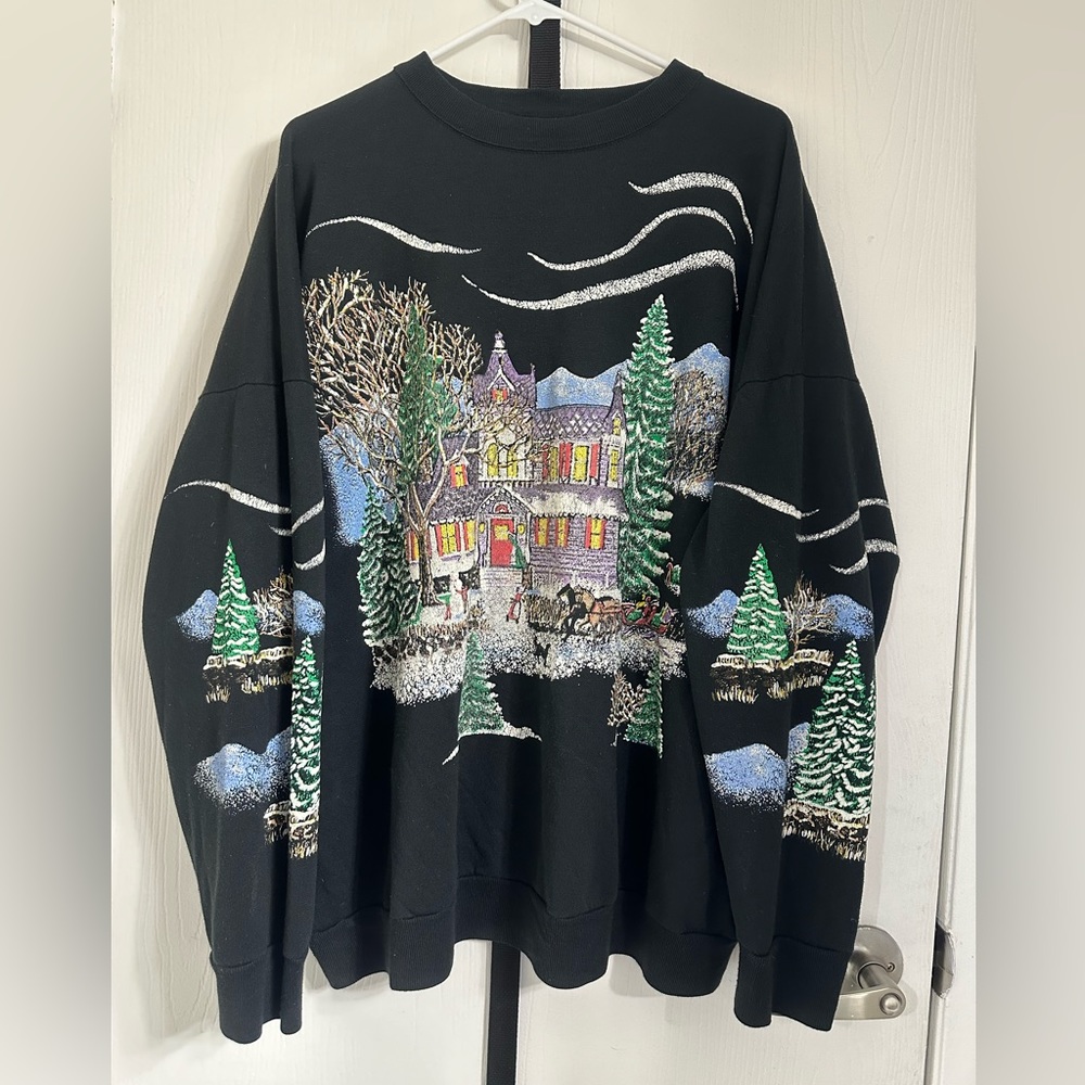 Christmas on Main Street sweater
